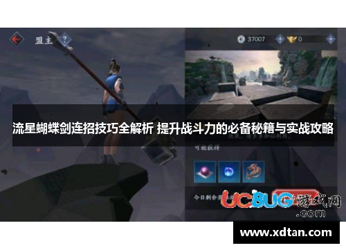 流星蝴蝶剑连招技巧全解析 提升战斗力的必备秘籍与实战攻略